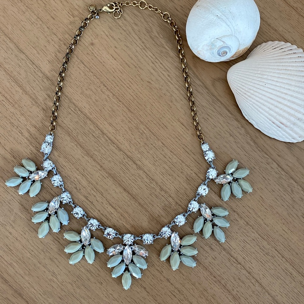 J. Crew Sparkle Statement Necklace